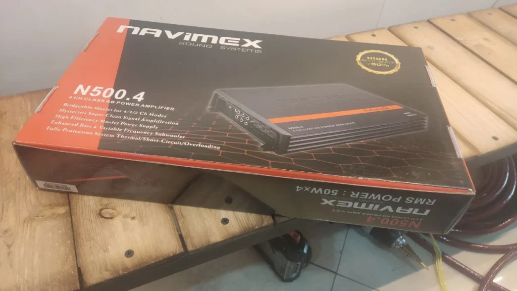 آمپلی‌فایر خودرو ناویمیکس N500.4