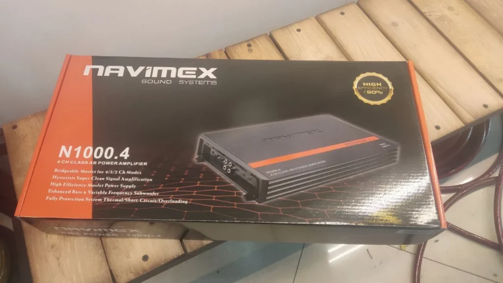 آمپلی‌فایر خودرو ناویمیکس N1000.4