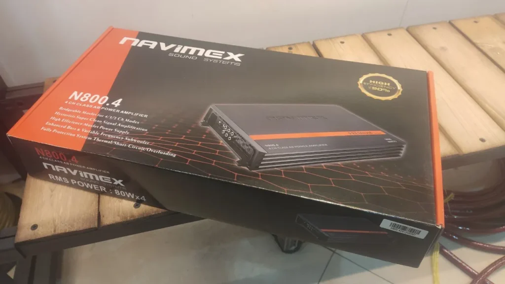 آمپلی‌فایر خودرو ناویمیکس N800.4